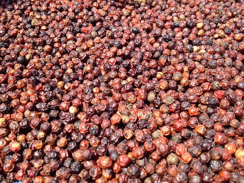 Red peppercorns